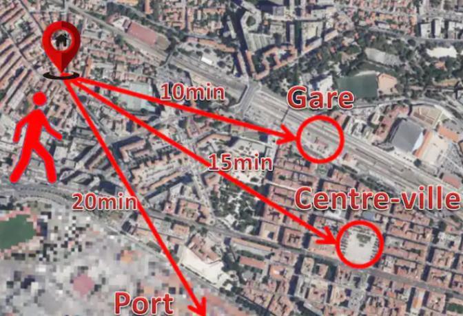 Proche Hyper-Centre Et Gare Apartment Тулон Екстериор снимка
